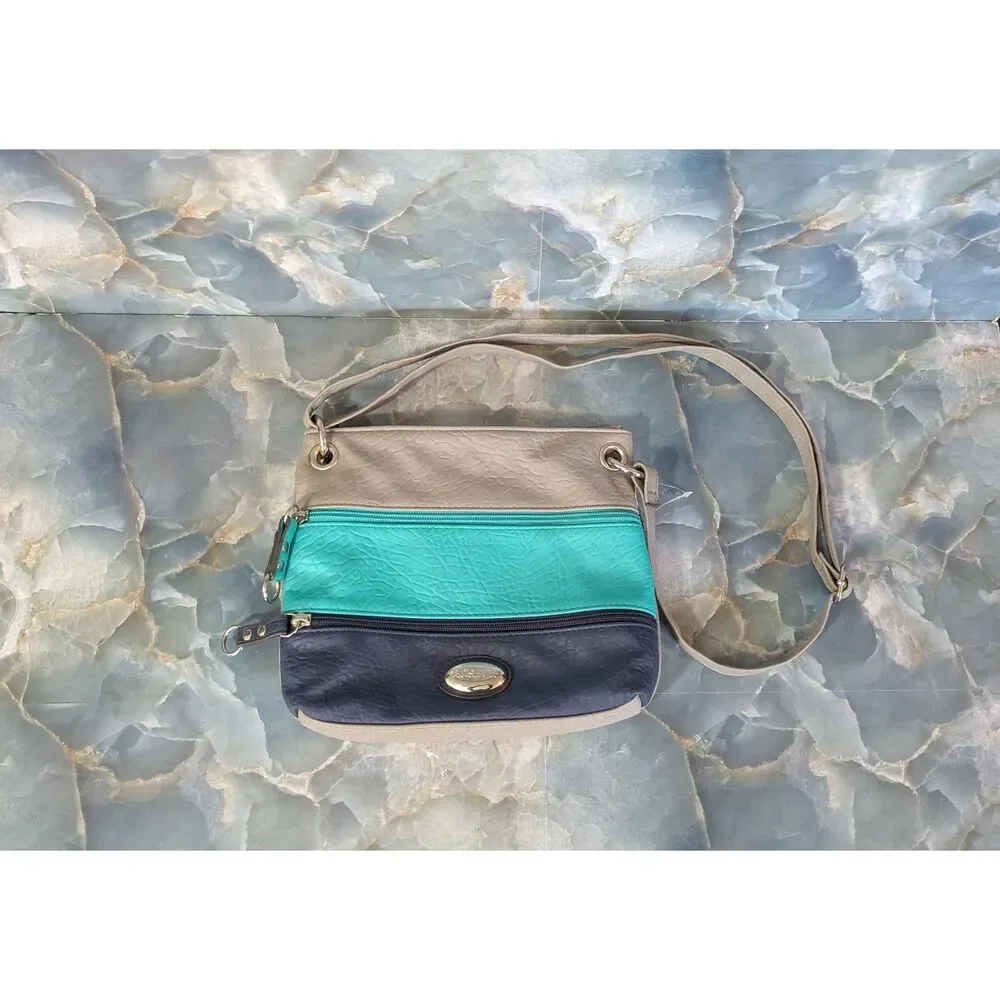 ROSETTI tri-color crossbody bag